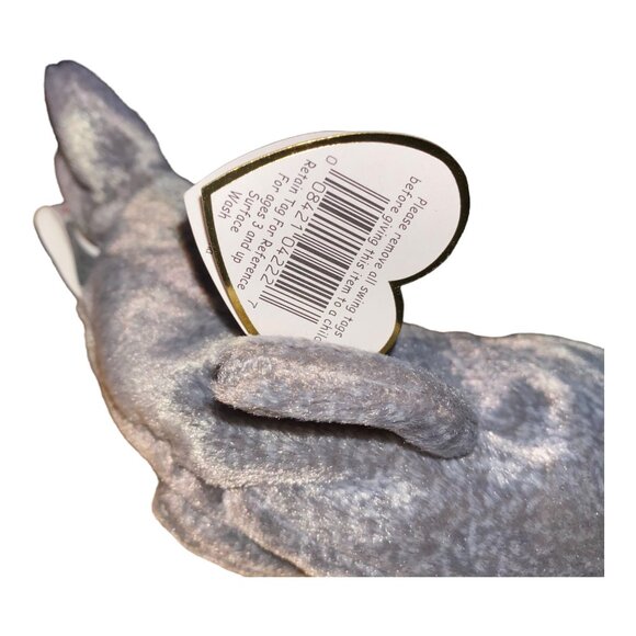 Ty Beanie Babies Slippery Seal 1999 Plush Stuffed Animal Hang 5th Gen Tush 7th G - Picture 7 of 9